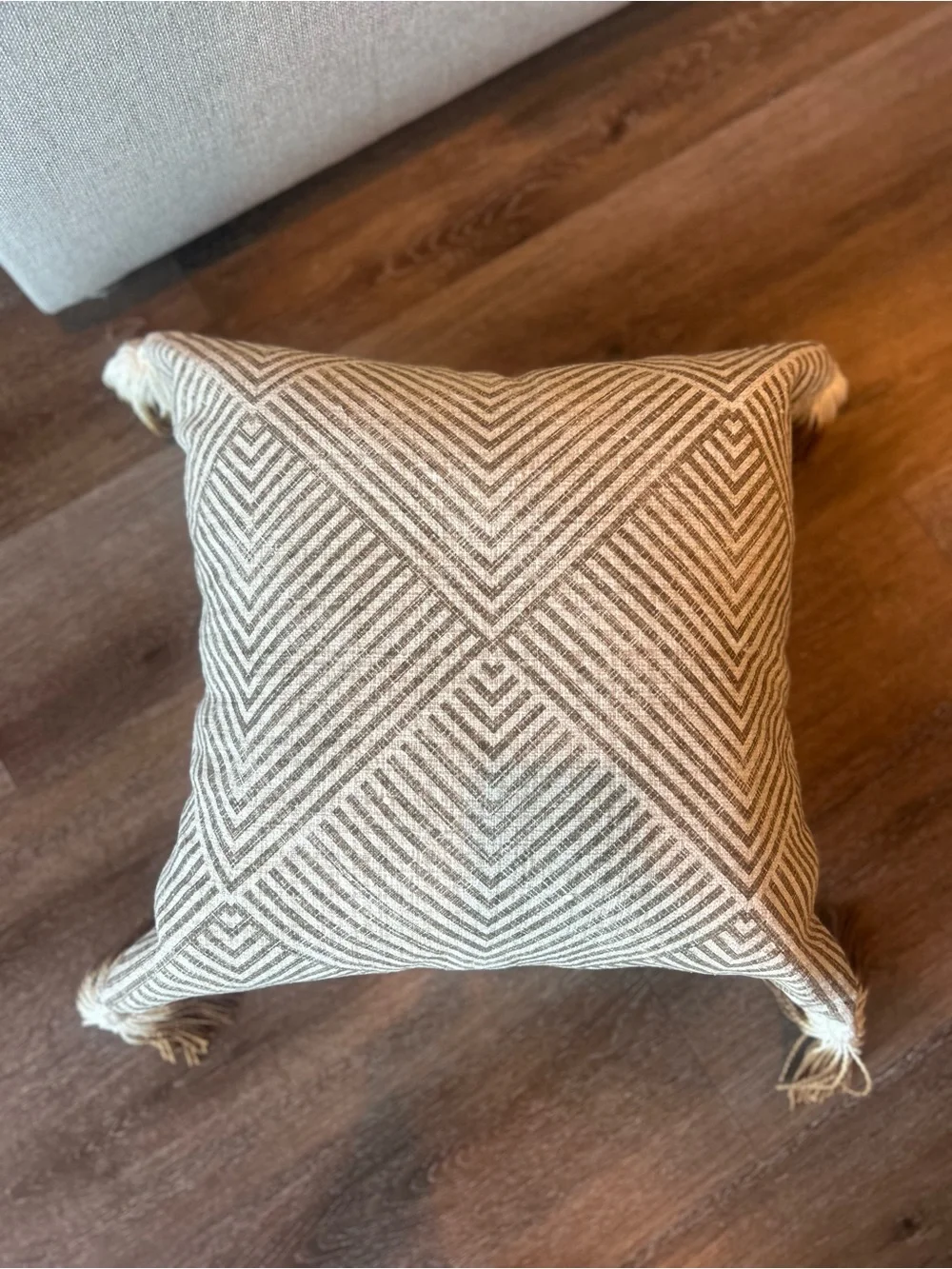 Villa by Classic Home Tassel Pillow Cover